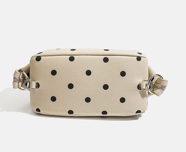 Polka Dot Satchel Boston Bag