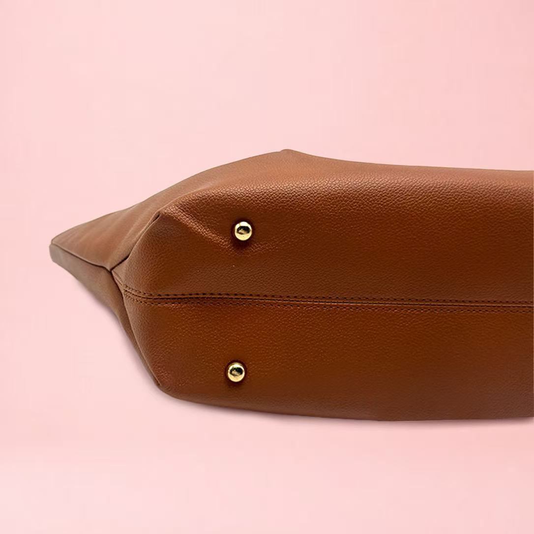 Amara Structured Vegan Leather Tote