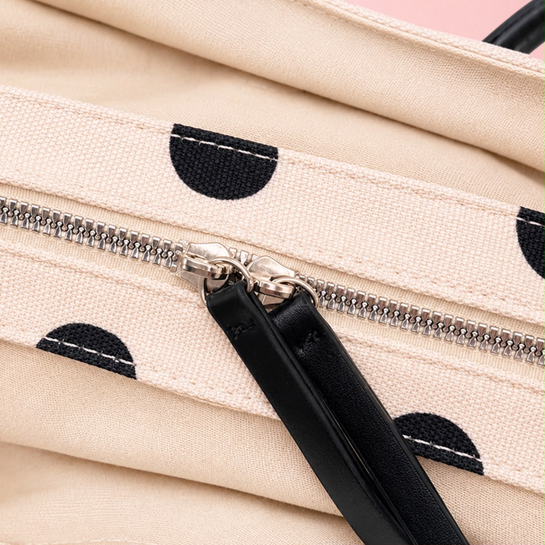 Polka Dot Everyday Travel Tote Bag
