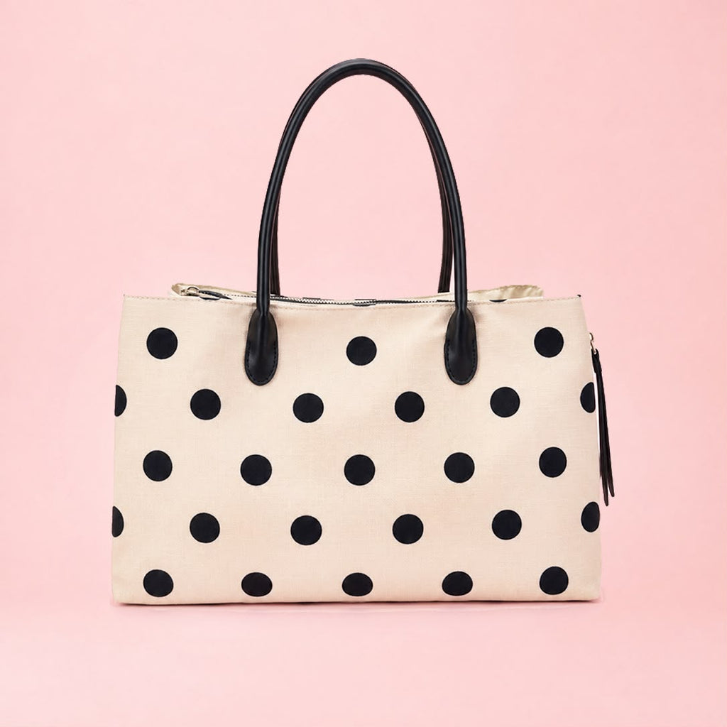 Polka Dot Everyday Travel Tote Bag