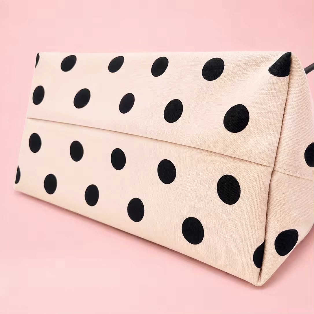 Polka Dot Everyday Travel Tote Bag