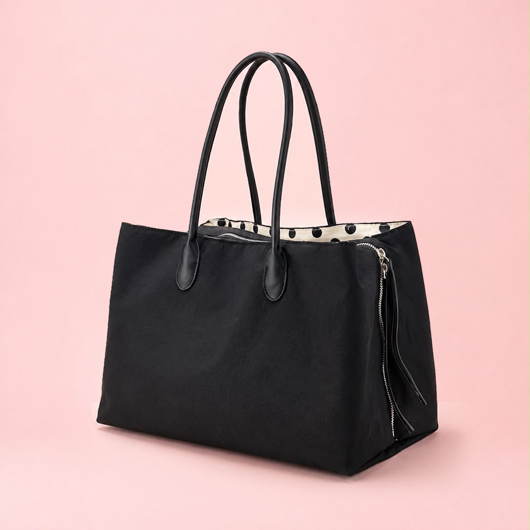 Polka Dot Everyday Travel Tote Bag