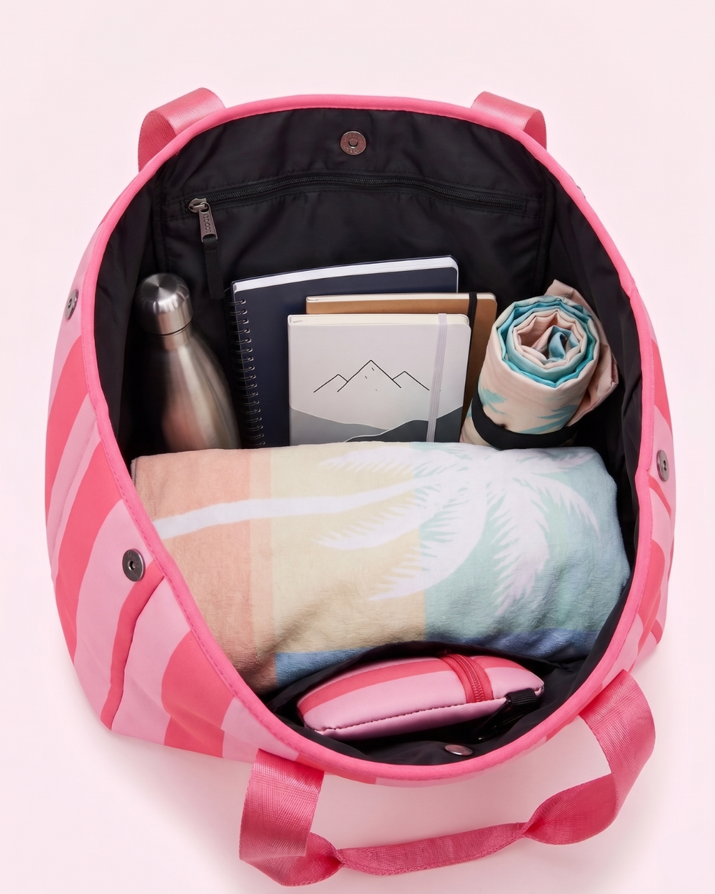 Interior view of The Parallel Tote bag